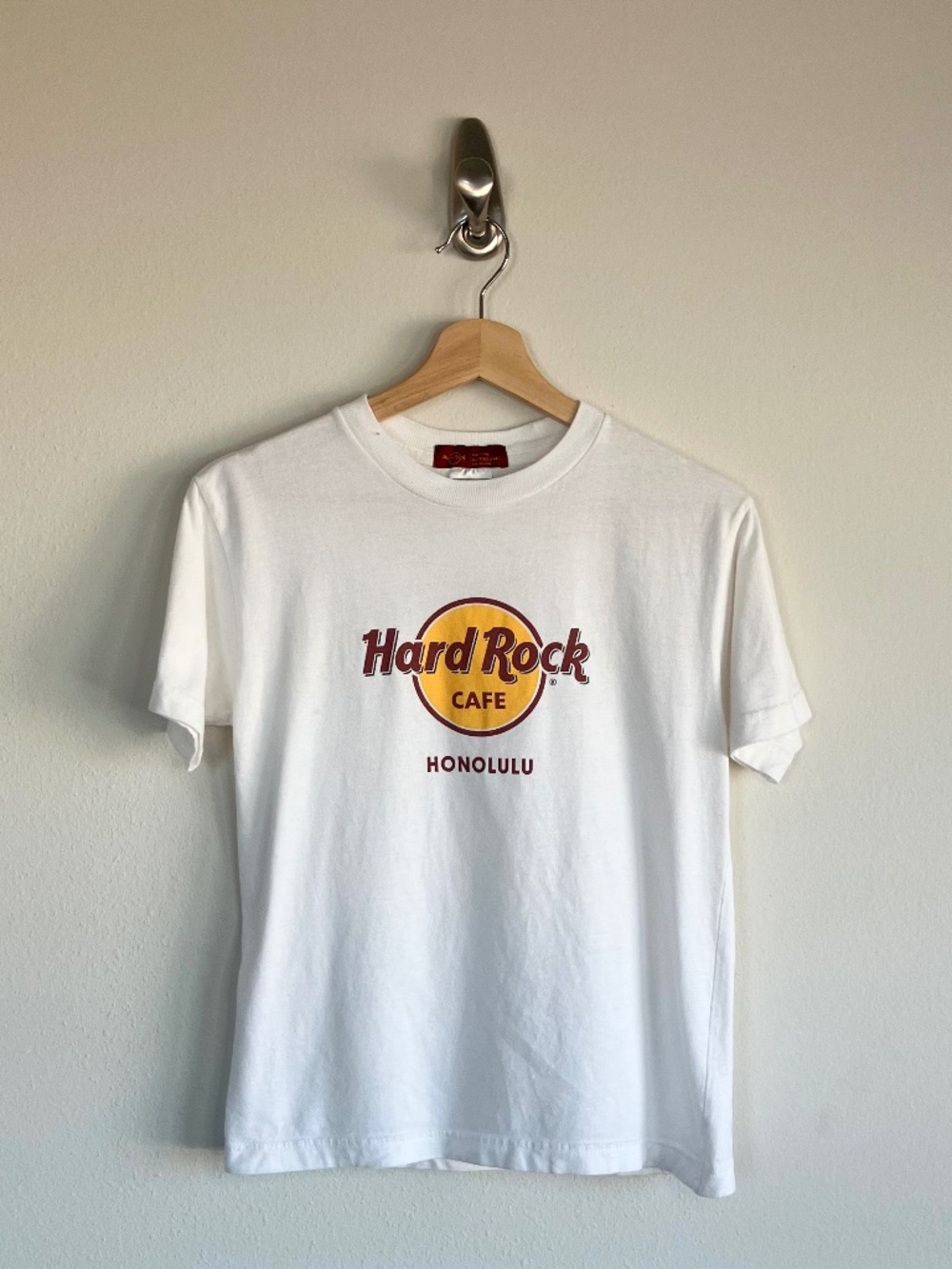 Hard Rock Cafe Honolulu White Kids Tee  Size Medium